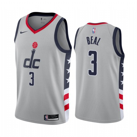 Camiseta Hombre NBA Washington Wizards Bradley Beal 3 2020-21 City Edition Swingman